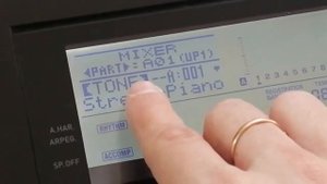 Casio wk-7600. немного о микшере