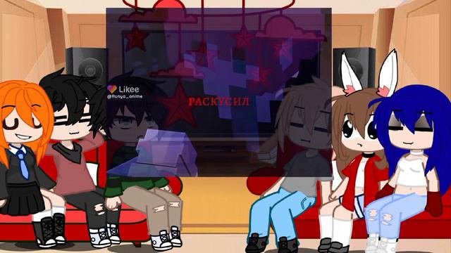 реакция на руню Майнкрафт но король школы мой враг. спасибо за 109 подписчиков смотреть онлайн