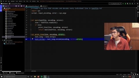 Beginner Python3: Encoding and Decoding