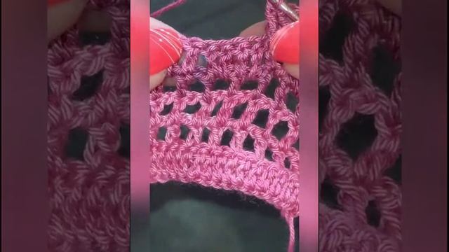 Ажурная кайма крючком #knitting #crochet #crocheting #вязание