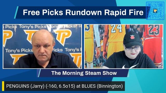 Pittsburgh Penguins vs St Louis Blues 2/25/2023 FREE NHL Expert Odds on Morning Steam Show