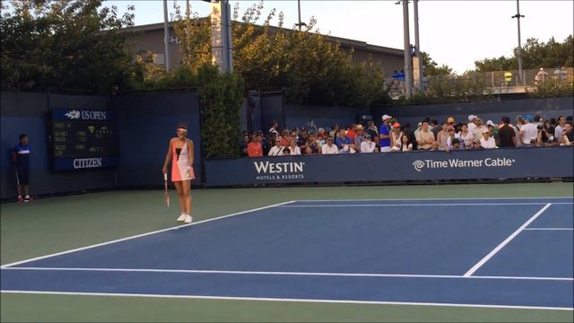 Alize Lim Playing at the US Open Tennis Qualifiers in New York (2015) смотреть онлайн