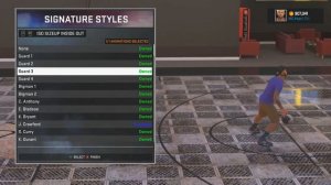 NBA 2k16 Best Ankle Breaker Signature Skills and Size Up Combo