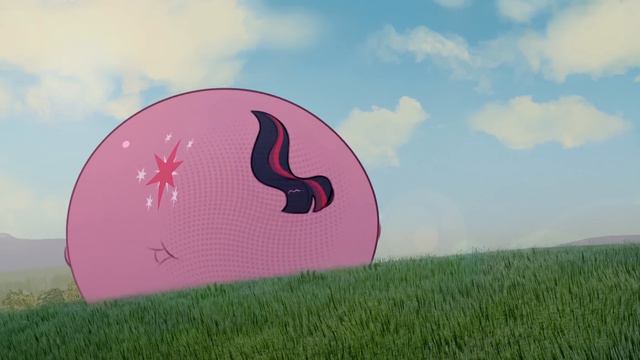 Заклинание раздувания Твайлайт Спаркл - анимация my little pony
