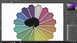 Color Wheel Logo | Color Theory for Designers | Tutorial