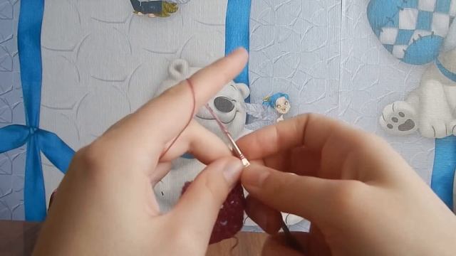 Одежда для кукол крючком. Костюм "Квадрат". смотреть онлайн