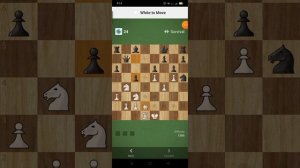 Chess.com Solve, Puzzle Survival, Missed Day 78