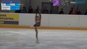 Аделия Петросян. Первенство Москвы среди юношей и девушек (младший возраст) Произвольная программа