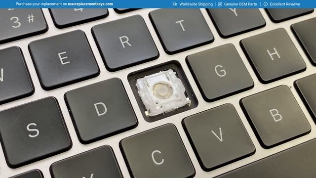How to replace the alphanumeric keycaps on a MacBook Pro A2141 A2251 A2289 and A2338 Intel  M1