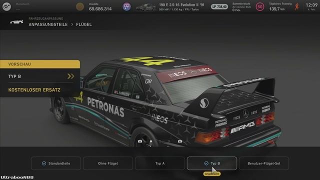 Gran Turismo 7 | GT7 Mercedes-Benz 190E evo Engine swap 3 setups смотреть онлайн