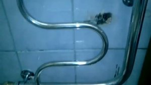 Установка полотенцесушителя