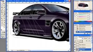 Photoshop 3D Cars Tutorial