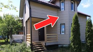 Отделка дома из бруса 7,5×9 м² в СНТ «Содружество» || Отделка брусового дома после усадки