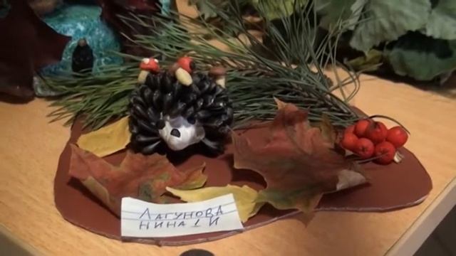 Выставка осенних поделок 2017г смотреть онлайн