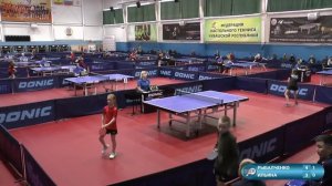 Рыбалченко Виктория (283) - Ильина Олеся (246). Настольный теннис. ТОП-24 2024