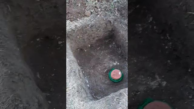 Делаем приямок для скважины. смотреть онлайн