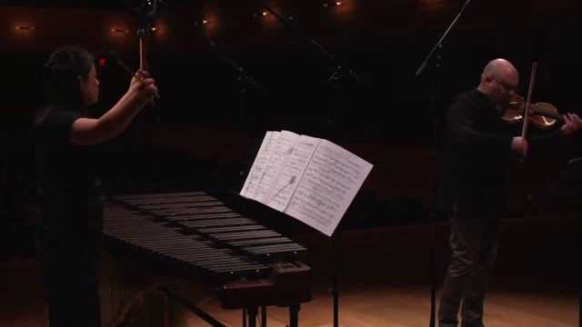 De Color for Violin and Percussion Composed by Tania León