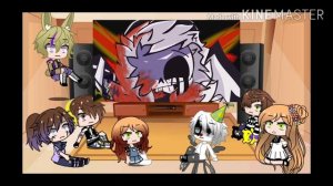 Afton family + Ennard & Glitchboi reacts to Sans AU memes (Undertale) || Credits in the Description