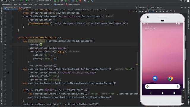 Explict Deeplink from notification #androiddevelopment #android #softwaredevelopment #education
