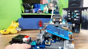 Making LEGO Minecraft Warden and Herobrine MYSTERY BOX