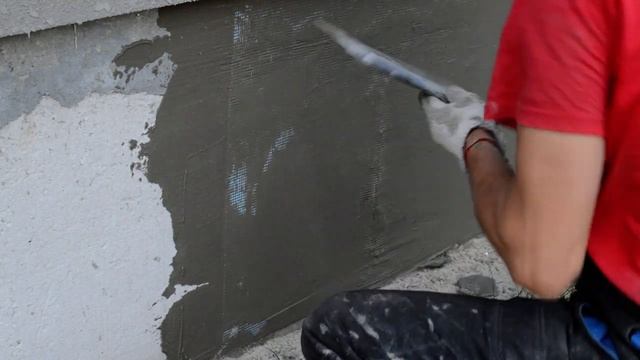 штукатурка фундамента смотреть онлайн