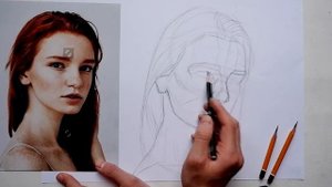 Как Нарисовать Портрет в 3/4