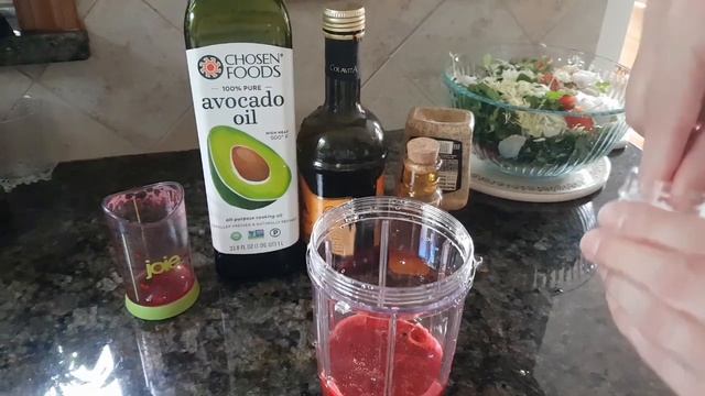 Самая вкусная заправка для салата из простых ингредиентов. Соус малиновый винегрет из 5 ингредиенто