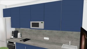 Дизайн однокомнатной 40 м./кв. квартиры.