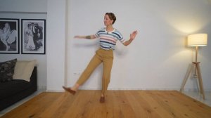 Solo Jazz warm-up dance to Honeysuckle Rose