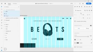 Beats Website Redesign in Adobe XD | Tutorial