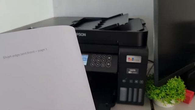 EPSON L6270 Printer with ADF - Tutorial:Automatic back to back printing and photocopy |For beginner смотреть онлайн