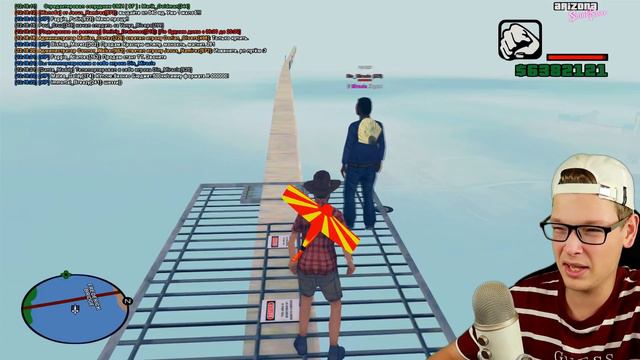 СДЕЛАЛ МОСТ ЧЕРЕЗ ВСЮ КАРТУ В GTA SAMP! смотреть онлайн