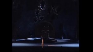 Василий Бочкарев в спектакле "ЦАРЬ БОРИС" Малого театра. 1993 год.