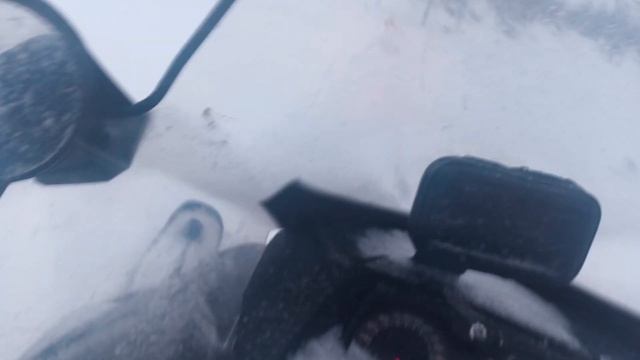 SKANDIK 600 Ace с санями в пухляк! смотреть онлайн