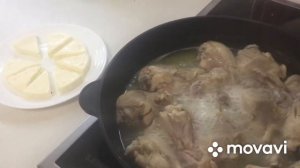 Курица по кремлёвски (паста)