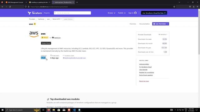 Configure Terraform AWS Provider - Terraform Tutorial - TotallyTechTom смотреть онлайн