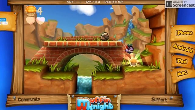 Muffin Knight Chrome Gameplay (PC) смотреть онлайн