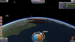 Полёт на Луну в Kerbal Space Program часть 1