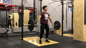 Рывковая тяга с виса ВК