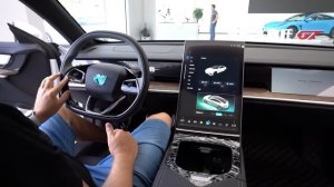 Neta S электромобиль и последовательный гибрид. Обзор и тест драйв. Nezha S