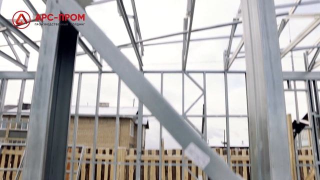 Продовольственный магазин из ЛСТК (легких стальных тонкостенных конструкций) в Свердловской области