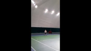 Уроки большого тенниса. Подача, удар слева, справа, слету.