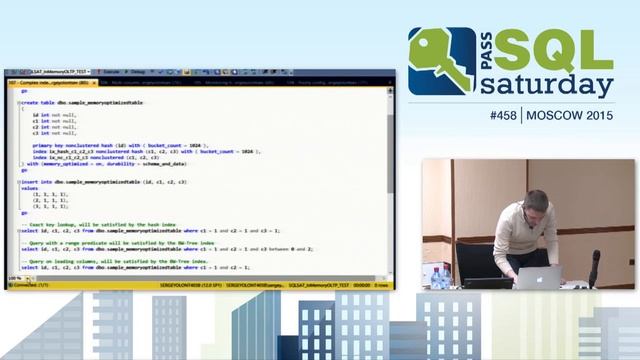Особенности практического применения In Memory технологий в SQL Server 2014 смотреть онлайн