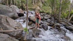 АЛТАЙ. Чулышманская долина. Водопад Чул-Оозы