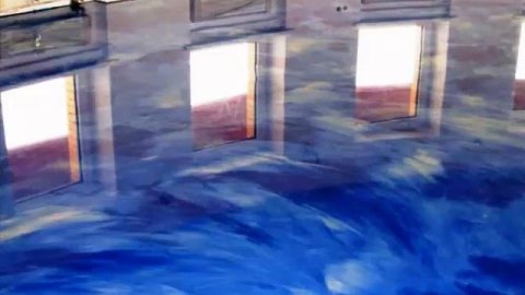 полимерные декоративные полы