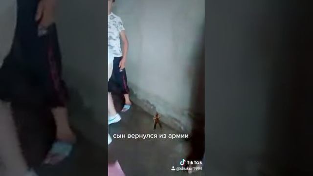 Сын вернулся из армии Узбекистана ♥️