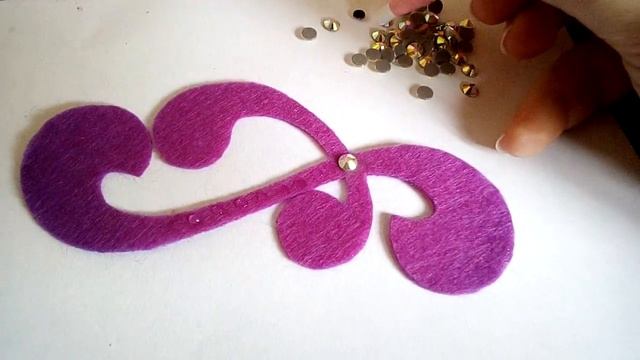 Лейсы украшение для восточных танцев МК создание(2) смотреть онлайн