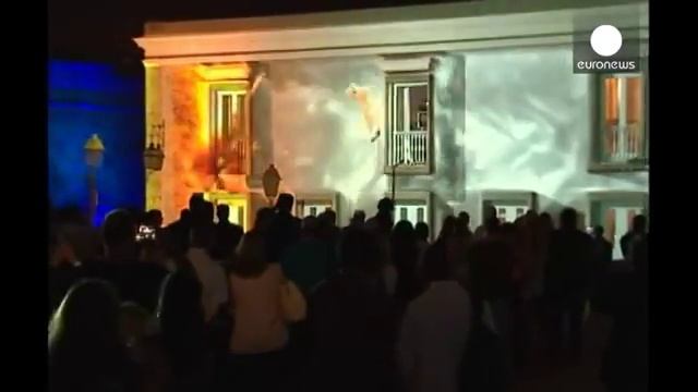 Португалия Город Кашкайш в празднично ином свете смотреть онлайн