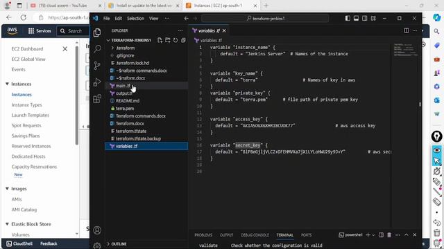 Day-01 Terraform basic & Create a AWS Resources  & Jenkins remote-exec install | RESUME PROJECT
