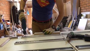 БОЛЬШОЙ СТОЛ ДЛЯ ДВОИХ СВОИМИ РУКАМИ